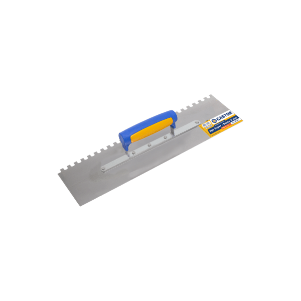 Desempenadeira Aço Dentada<br>Cabo Reforçado Dente 8