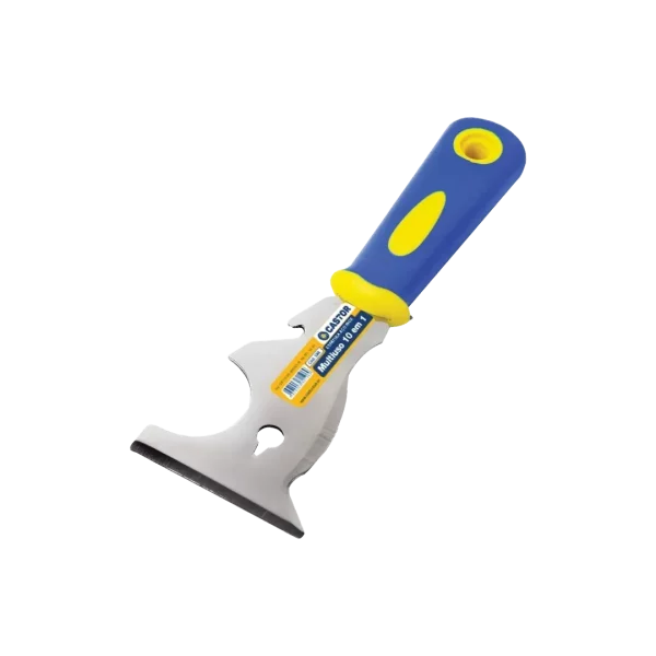 Espátula Multiuso Aço Inox<br>10 em 1 Cabo Reforçado