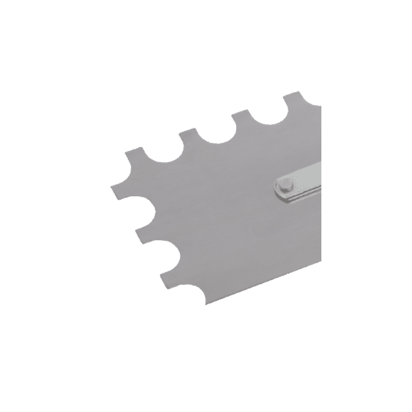 Desempenadeira Aço Dentada<br>Cabo Reforçado Dente U - Image 2